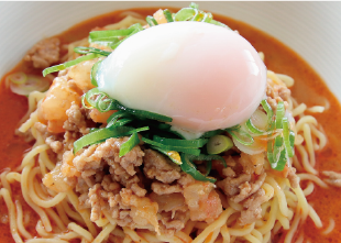 業務用ラーメンスープ・タレのレシピ_冷しえび担々麺