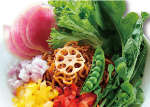 業務用ラーメンスープ・タレのレシピ_動物原料を使わない 油そば・醤油味