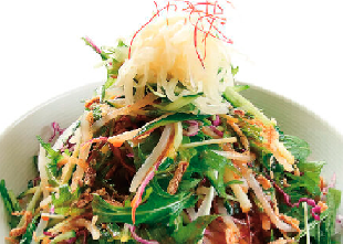 業務用ラーメンスープ・タレのレシピ_冷やし辛まぜ麺