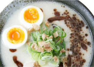 業務用ラーメンスープ・タレのレシピ_黒マー油名古屋コーチン鶏白湯
