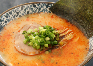 業務用ラーメンスープ・タレのレシピ_花椒香る鶏白湯ラーメン