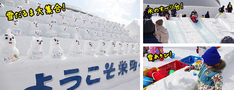 さっぽろ雪まつり つどーむ会場