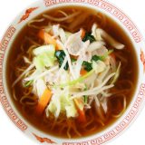 五品目の野菜醤油ラーメン