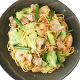 男の料理・にんにく焼きそば