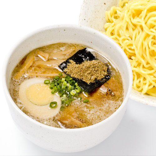 白湯煮干つけ麺