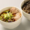 辛つけ鶏蕎麦(温)