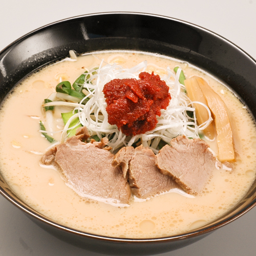 旨辛とんこつラーメンのレシピ 業務用ラーメンスープ タレ Com 業務用ラーメンスープ たれ ガラスープのことなら和弘食品へ