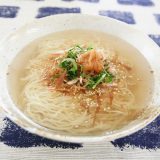 冷し梅鯛塩ラーメン