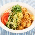 ハイブリッド夏メニュー・冷し麻婆豆腐×ゴマ冷し中華