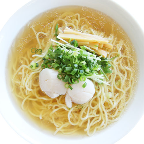 北海道ホタテ塩ラーメン