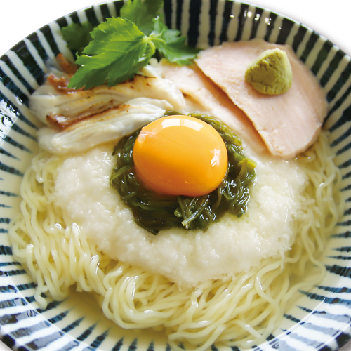 鯛だしのとろろ冷し麺