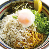 釜揚げしらすの冷たい油そば