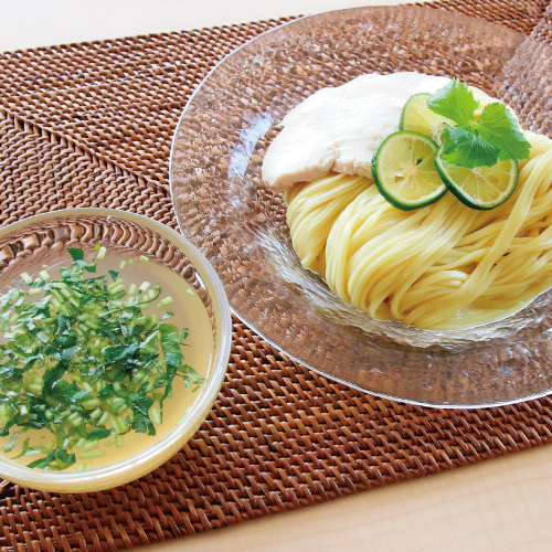 はまぐり冷しつけ麺