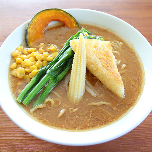 動物原料を使わない味噌ラーメン