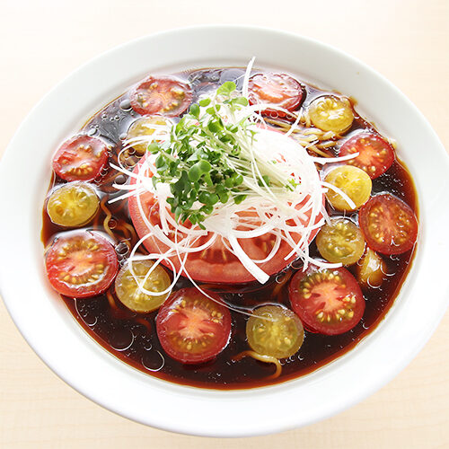 動物原料不使用・冷たい醤油ラーメン