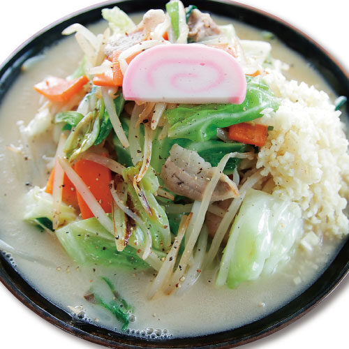 野菜のタンメン風温麺