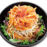 ラー油香るごぼ天そばサラダ