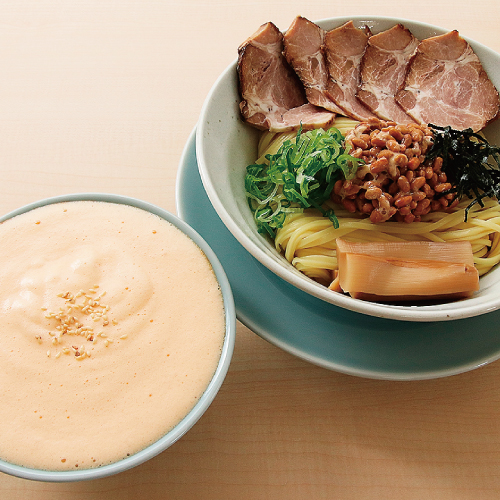たまごかけ納豆つけ麺(冷)
