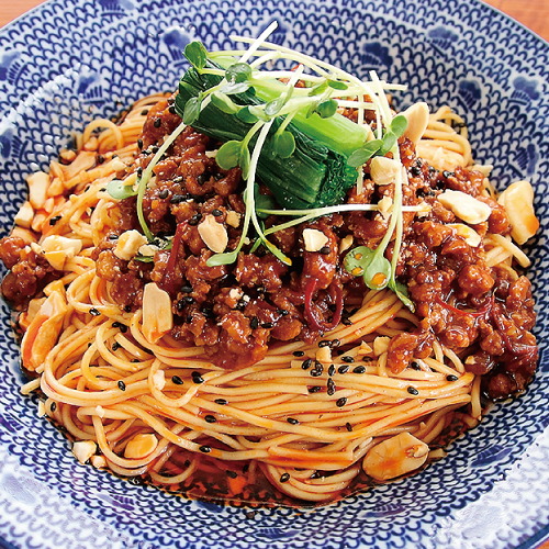 冷し担々麺 麻辣タイプ 汁なし